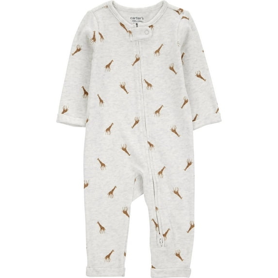 Carter's Child of Mine Baby Unisex Jumpsuit, Sizes Newborn-6/9 Months