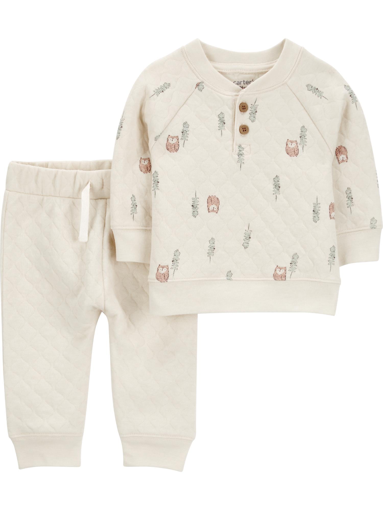 Carter's Child of Mine Baby Unisex Outfit Set, 2-Piece, Sizes 0/3-24 Months