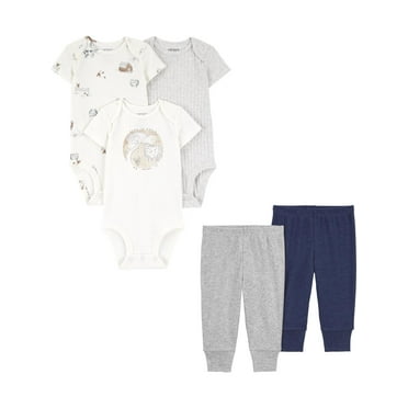 Carter's Child of Mine Baby Boy and Girl Outfit Set, 5-Piece, Sizes Preemie-18 Months