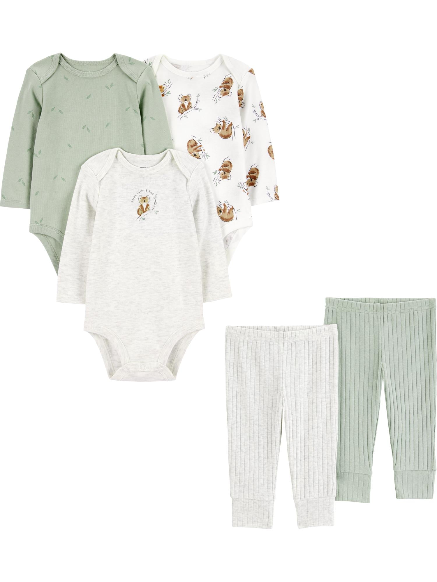 Carter's Child of Mine Baby Outfit Set, 5-Piece, Sizes Preemie-18 Months