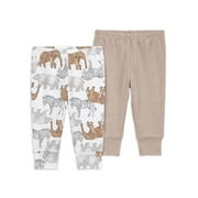 Carter's Child of Mine Baby Pants, 2-Pack, Sizes Preemie-12 Months