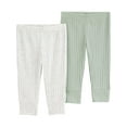 thumbnail image 1 of Carter's Child of Mine Baby Pants, 2-Pack, Sizes Preemie-18 Months, 1 of 5
