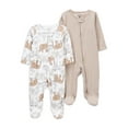 thumbnail image 1 of Carter's Child of Mine Baby Unisex Sleep N Play, 2-Pack, Sizes Preemie-6/9 Months, 1 of 5