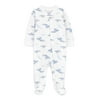 Actual Color: White/Blue, Clothing Size: 3-6 Months