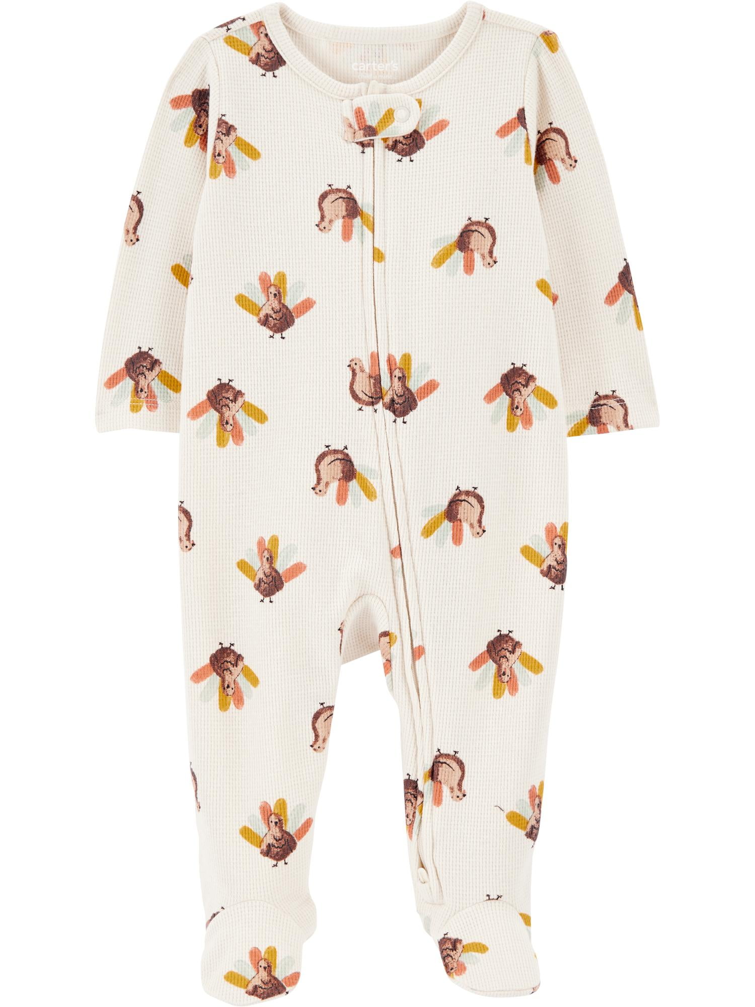 Carter's Child of Mine Baby Unisex Thanksgiving Sleep 'n Play, Sizes Preemie-6/9 Months
