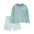 thumbnail image 1 of Carter’s Child of Mine Baby and Toddler Boy 2-Piece Rash Guard Set, Sizes 0/3M-5T, 1 of 6