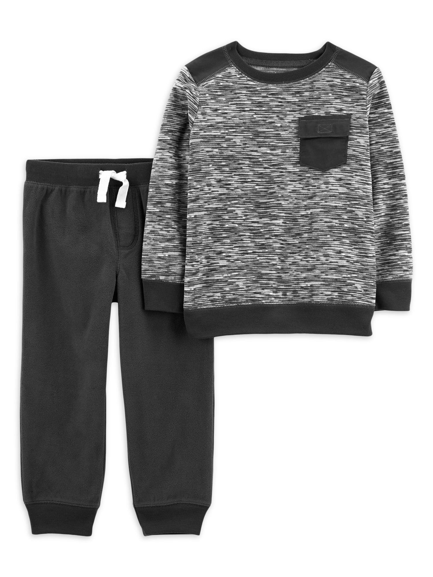 Carter's Child of Mine Baby and Toddler Boy Fleece Crewneck Sweatshirt