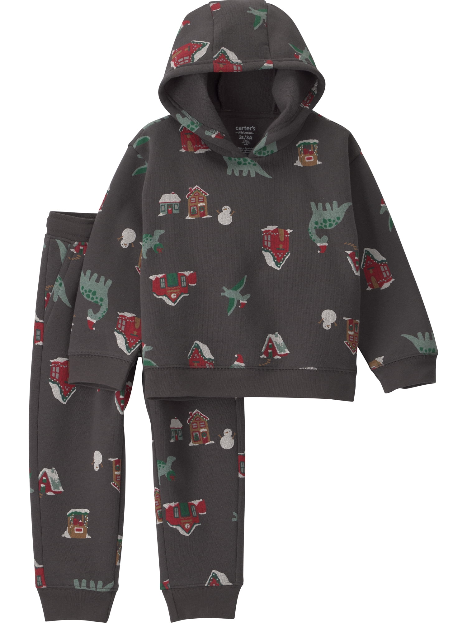 Carter's Child of Mine Baby and Toddler Boy Holiday Outfit Set, 2-Piece, Sizes 12M-5T