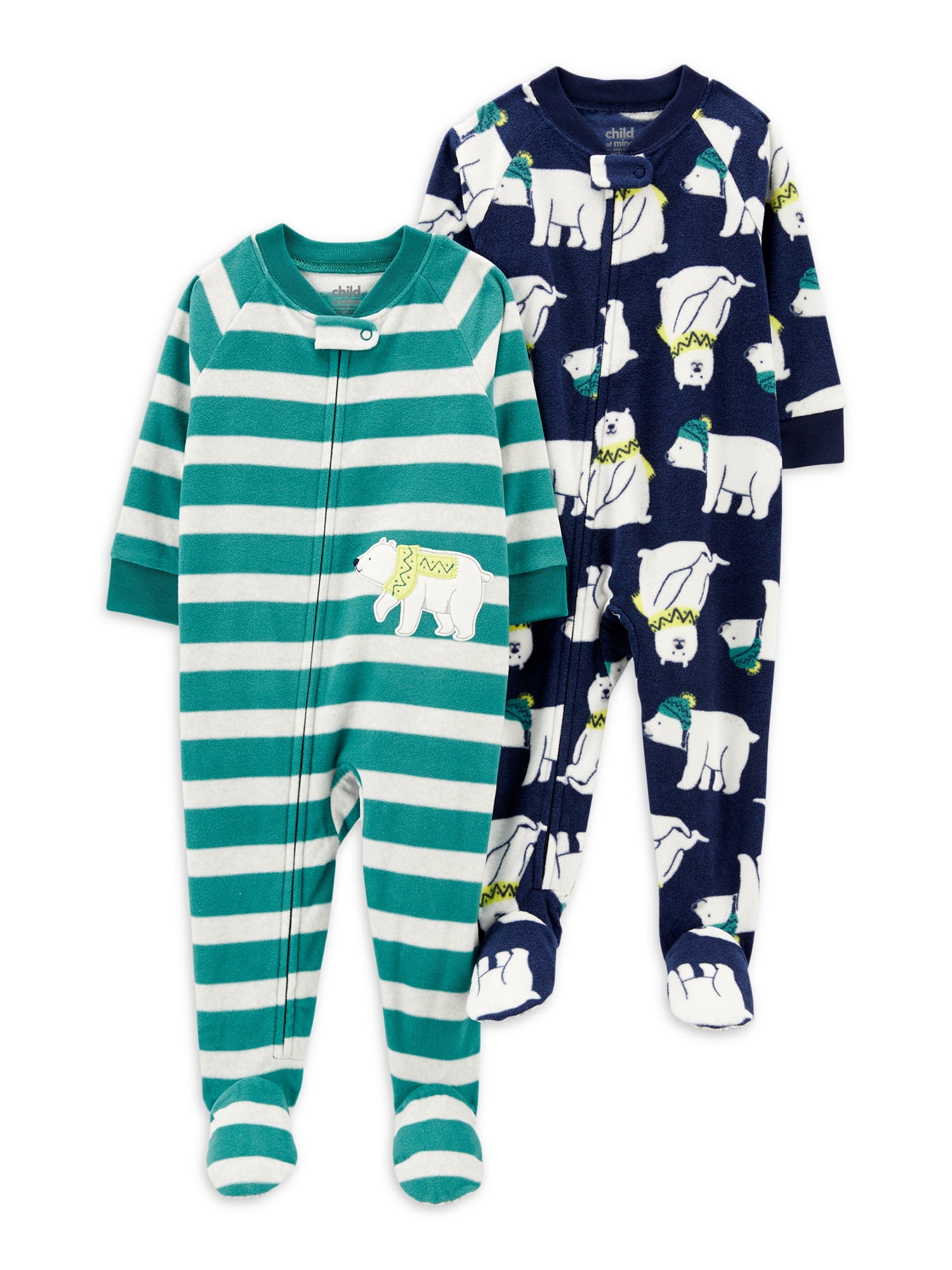 Carter s Child of Mine Baby and Toddler Boy One Piece Pajamas 2