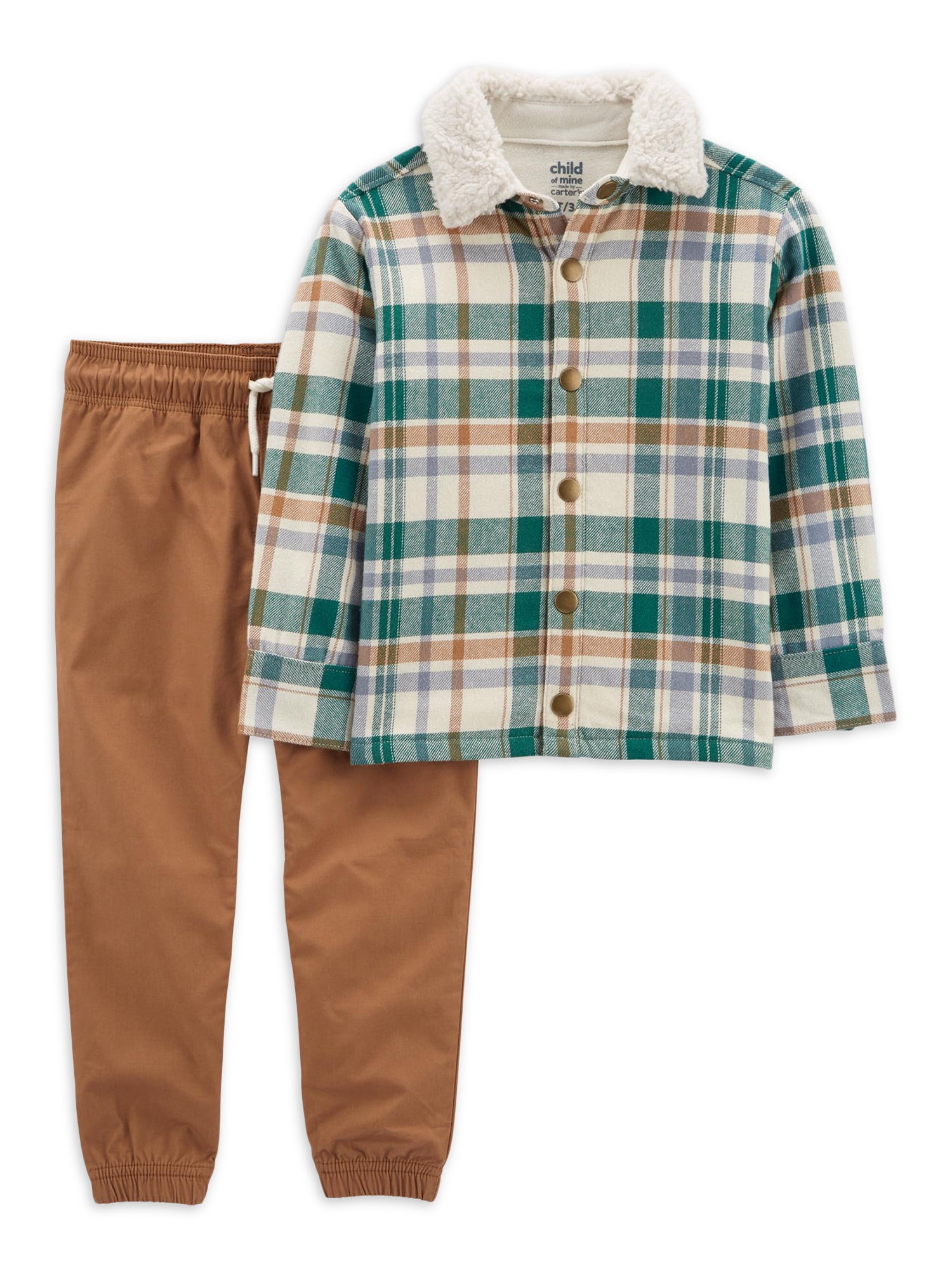 Carter's Child of Mine Baby and Toddler Boy Outfit Set, 2Piece, Sizes