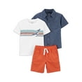 thumbnail image 1 of Carter's Child of Mine Baby and Toddler Boy Outfit Set, 3-Piece, Sizes 12M-5T, 1 of 3