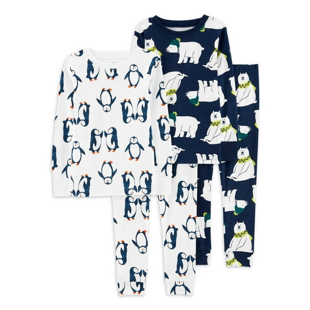 Carter's Child of Mine Baby and Toddler Boy Pajama Set, 2Pack, 2Piece, Size 12M5T