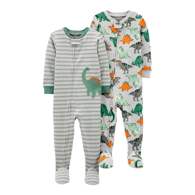 Carter's Child of Mine Baby and Toddler Boy Pajamas, One-Piece, 2-Pack, Sizes 6M-5T