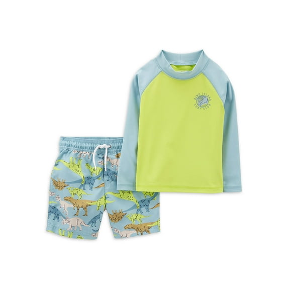 Carter's Child of Mine Boy Rashguard Swim Set, 2-Piece, Sizes 0M-5T