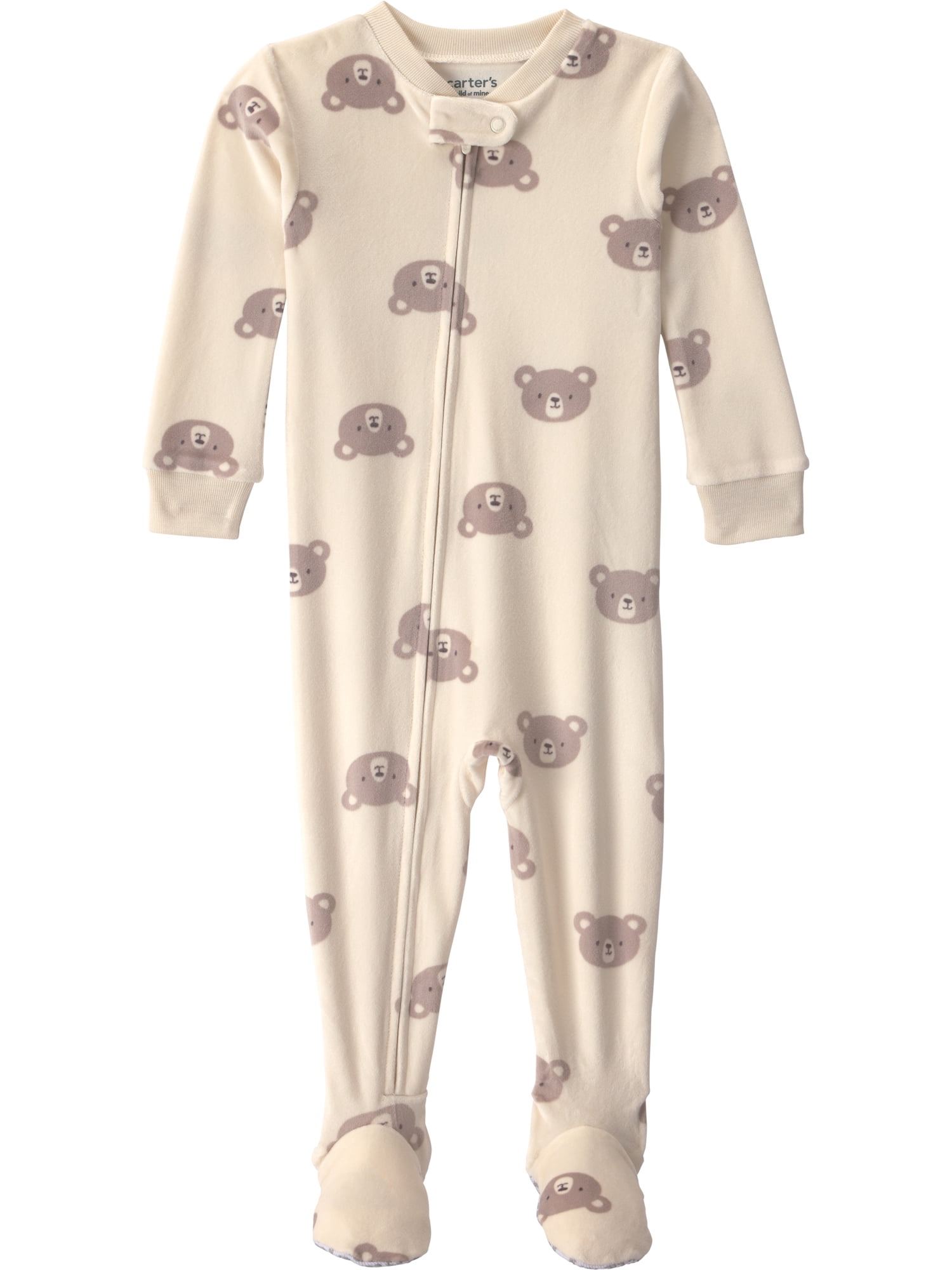 Carter's Child of Mine Baby and Toddler Cozy Pajama, One-Piece, Sizes 12M-5T