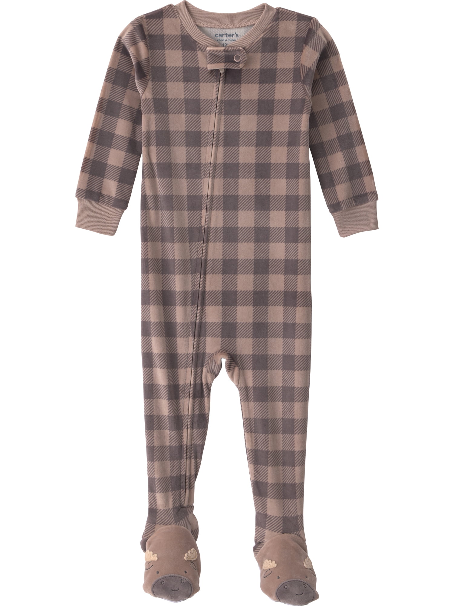Carter's Child of Mine Baby and Toddler Cozy Pajama, One-Piece, Sizes 12M-5T
