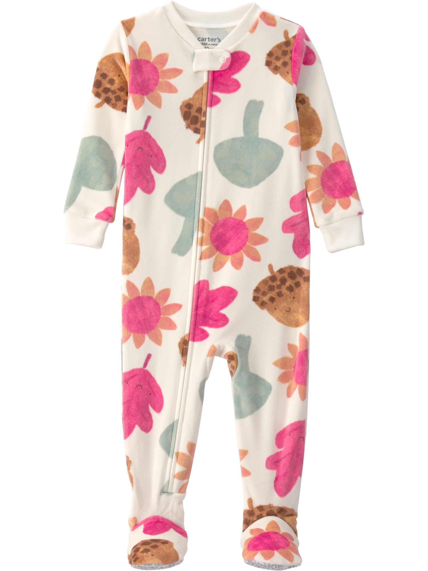 Carter's Child of Mine Baby and Toddler Cozy Pajama, One-Piece, Sizes 12M-5T