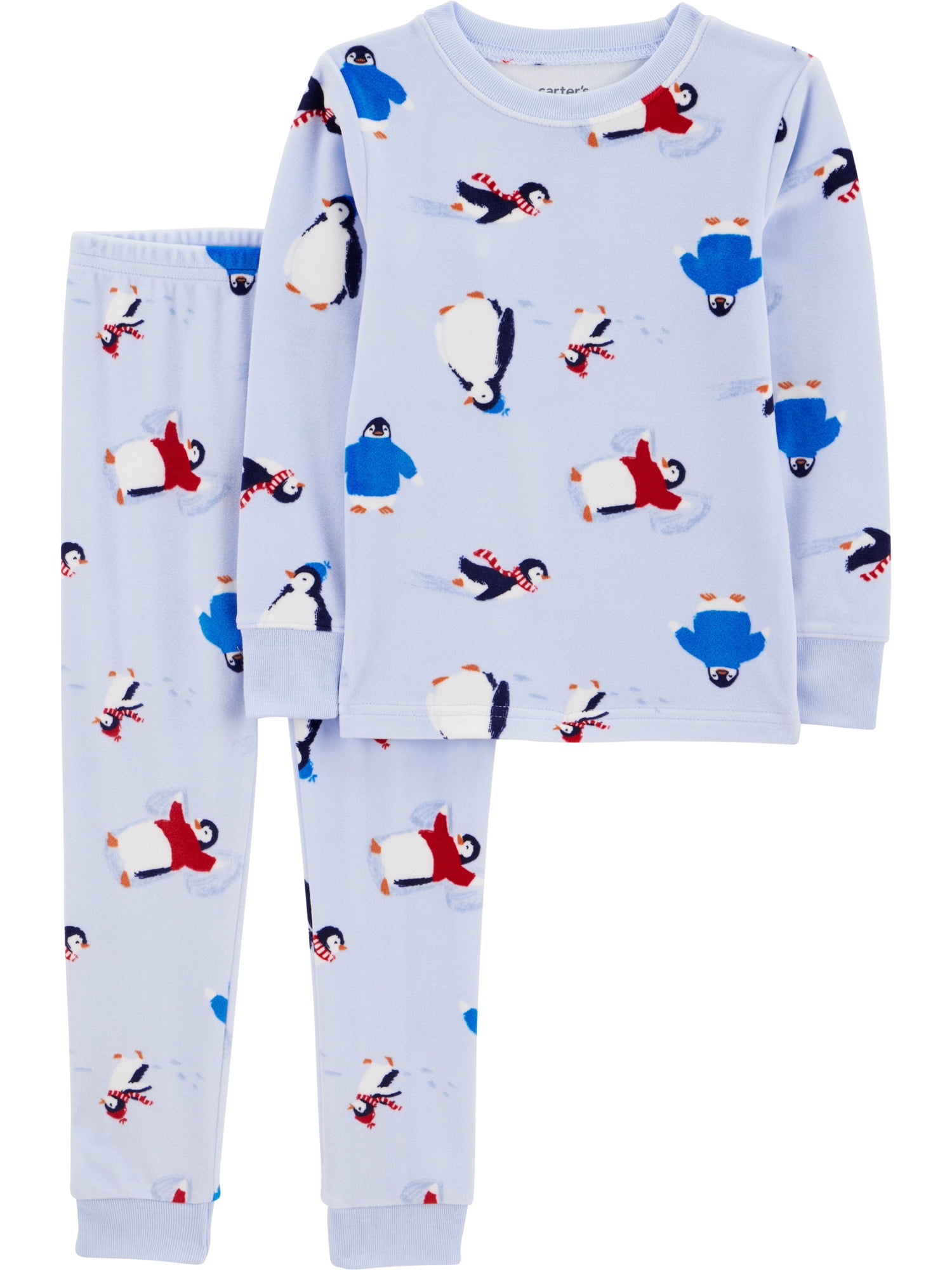 Carter's Child of Mine Baby and Toddler Cozy Pajama Set, 2-Piece, Sizes 12M-5T