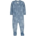 thumbnail image 1 of Carter's Child of Mine Baby and Toddler Cozy Pajama, Sizes 12M-5T, 1 of 2