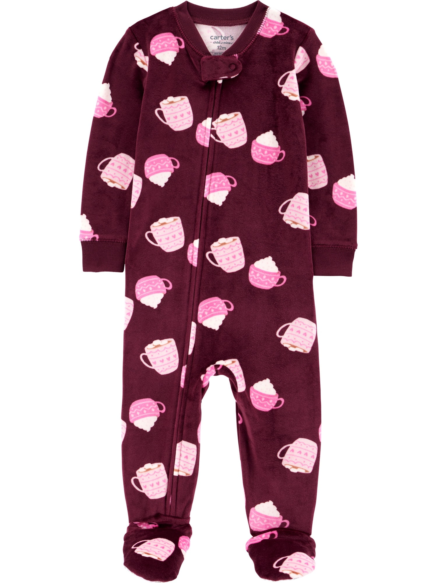 Carter's Child of Mine Baby and Toddler Cozy Pajama, Sizes 12M-5T