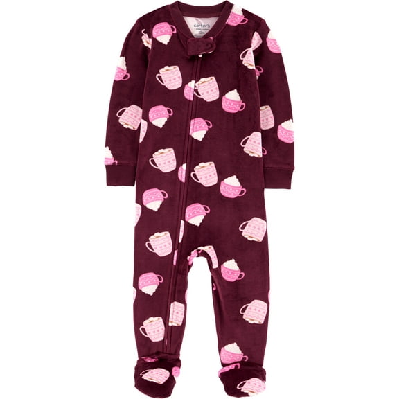 Carter's Child of Mine Baby and Toddler Cozy Pajama, Sizes 12M-5T