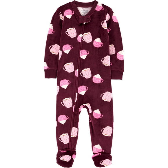 Carter's Child of Mine Baby and Toddler Cozy Pajama, Sizes 12M-5T