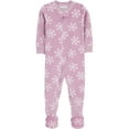 thumbnail image 1 of Carter's Child of Mine Baby and Toddler Cozy Pajama, Sizes 12M-5T, 1 of 2