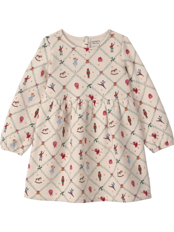 Baby and Toddler Dress, One-Piece, Sizes 12M - 5T