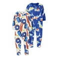 Carter's Child of Mine Baby and Toddler Footed Pajamas, OnePiece, 2Pack, Sizes 12M5T