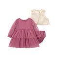thumbnail image 1 of Carter's Child of Mine Baby and Toddler Girl Dress Set, 3-Piece, Sizes 0/3-24 Months, 1 of 7