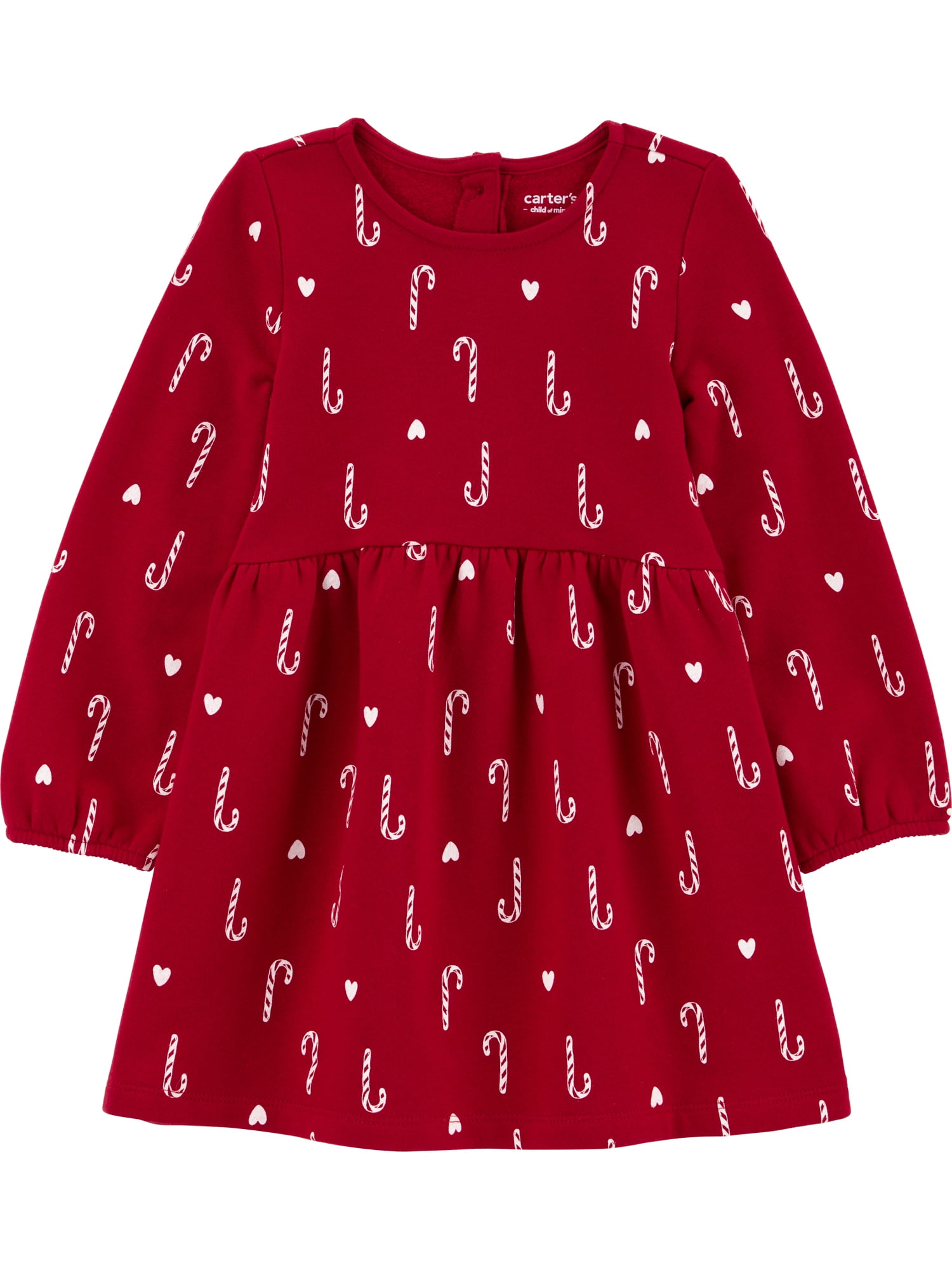 Carter's Child of Mine Baby and Toddler Girl Holiday Dress, Sizes 12M-5T