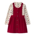 thumbnail image 1 of Carter's Child of Mine Baby and Toddler Girl Holiday Outfit Set, 2-Piece, Sizes 12M-5T, 1 of 7