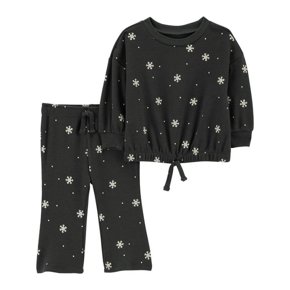 Carter's Child of Mine Baby and Toddler Girl Outfit Set, 2-Piece, Sizes 0/3-24 Months