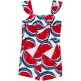 thumbnail image 1 of Carter's Child of Mine Baby and Toddler Girl Patriotic Romper, Sizes 12M-5T, 1 of 5