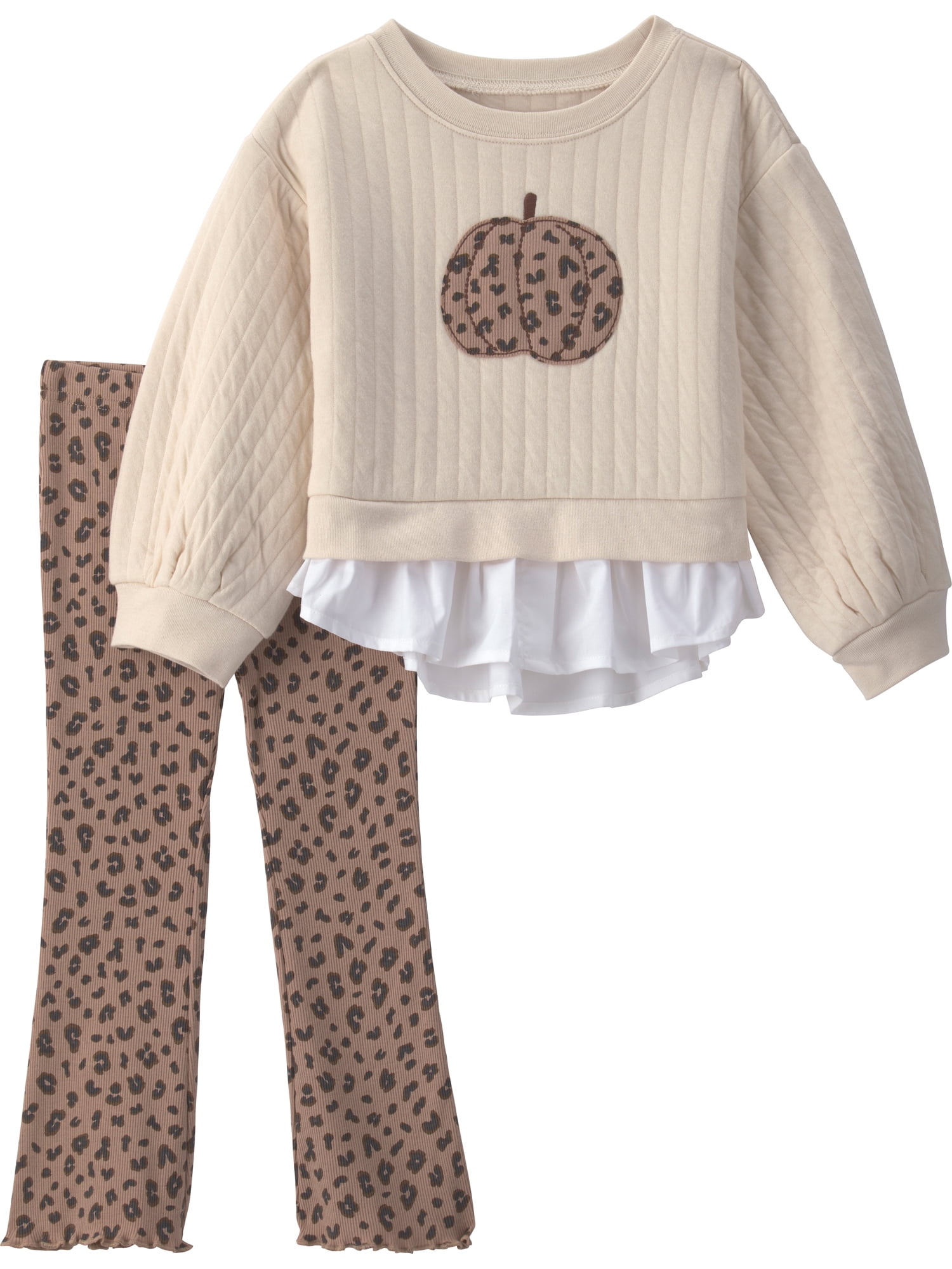 Carter's Child of Mine Baby and Toddler Girl Thanksgiving Outfit Set, 2-Piece, Sizes 12M-5T