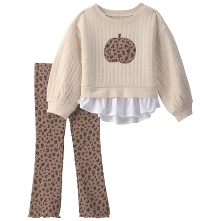 Carter's Child of Mine Baby and Toddler Girl Thanksgiving Outfit Set, 2-Piece, Sizes 12M-5T