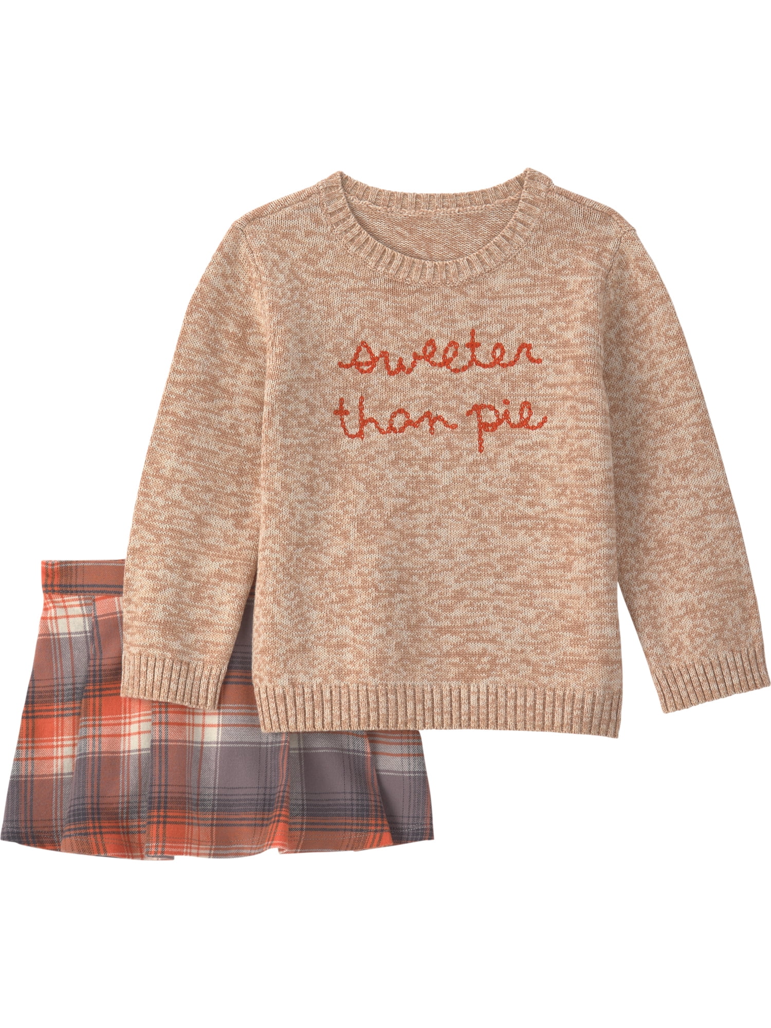 Carter's Child of Mine Baby and Toddler Girl Thanksgiving Outfit Set, 2-Piece, Sizes 12M-5T
