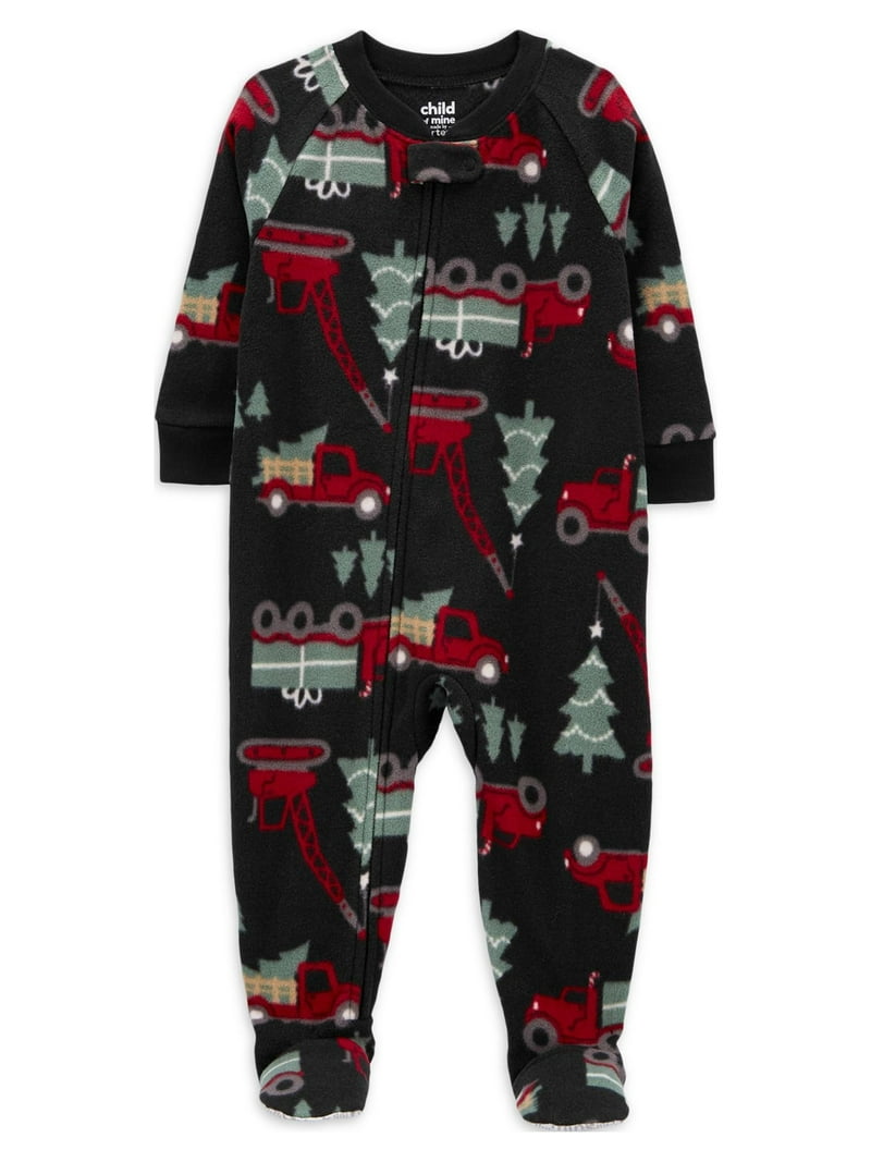 Carter's Child of Mine Baby and Toddler Holiday One-Piece Pajamas