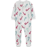 Carter's Child of Mine Baby and Toddler Holiday Pajama, One-Piece, Sizes 0/3M-5T