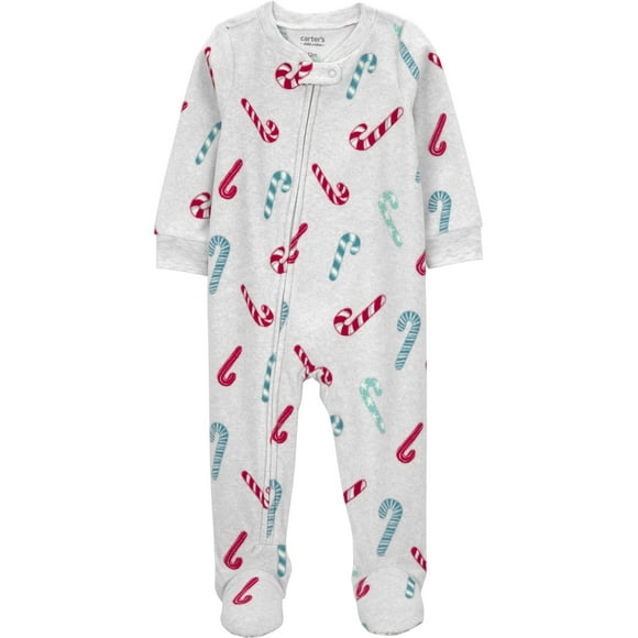 Carter's Child of Mine Baby and Toddler Holiday Pajama, One-Piece, Sizes 0/3M-5T