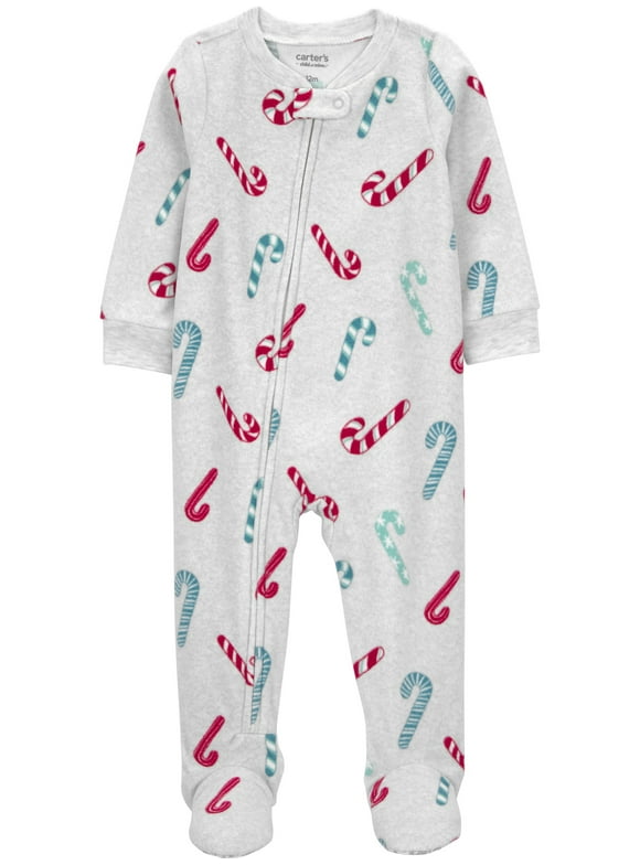 Baby and Toddler Holiday Pajama, One-Piece, Sizes 0/3M-5T