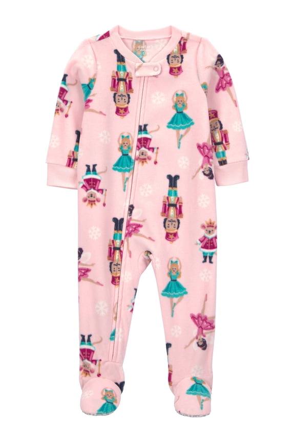 Baby and Toddler Holiday Pajama, One-Piece, Sizes 0/3M-5T