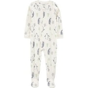 Carter's Child of Mine Baby and Toddler Holiday Pajama, One-Piece, Sizes 0/3M-5T