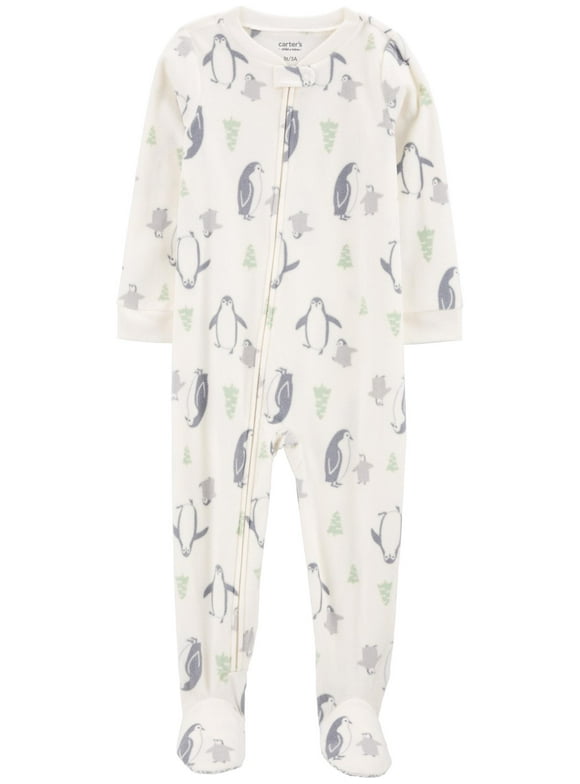 Baby and Toddler Holiday Pajama, One-Piece, Sizes 0/3M-5T