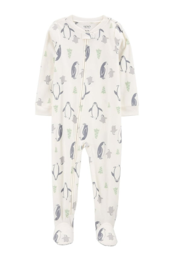 Baby and Toddler Holiday Pajama, One-Piece, Sizes 0/3M-5T