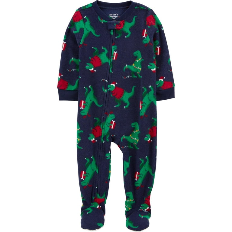 Carter s Child of Mine Baby and Toddler Holiday Pajama One Piece Sizes 0 3M 5T Walmart