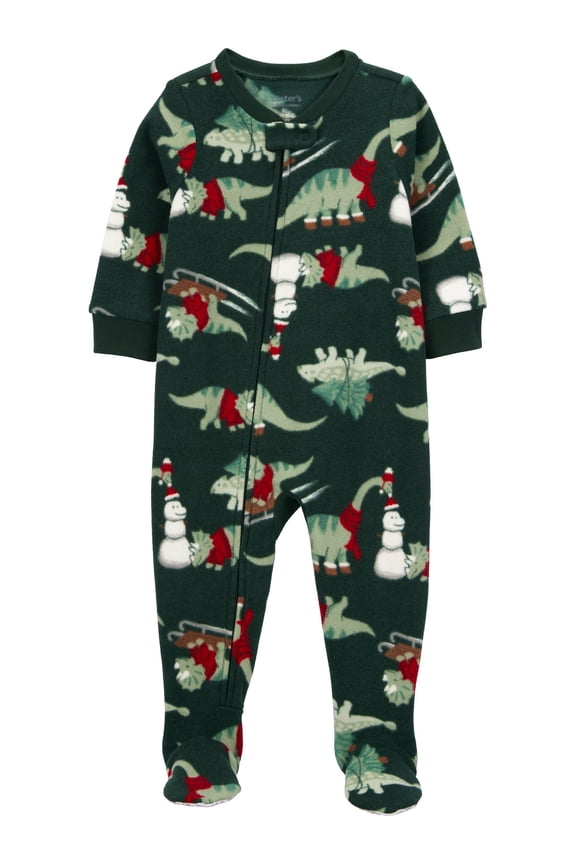Baby and Toddler Holiday Pajama, One-Piece, Sizes 0/3M-5T