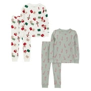 Carter's Child of Mine Baby and Toddler Holiday Pajama Set, 2-Pack, Sizes 12M-5T