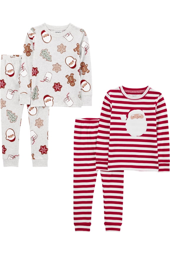 Baby and Toddler Holiday Pajama Set, 2-Pack, Sizes 12M-5T