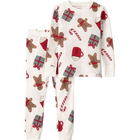 Carter's Child of Mine Baby and Toddler Holiday Pajama, Two-Piece Set, Sizes 12M-5T